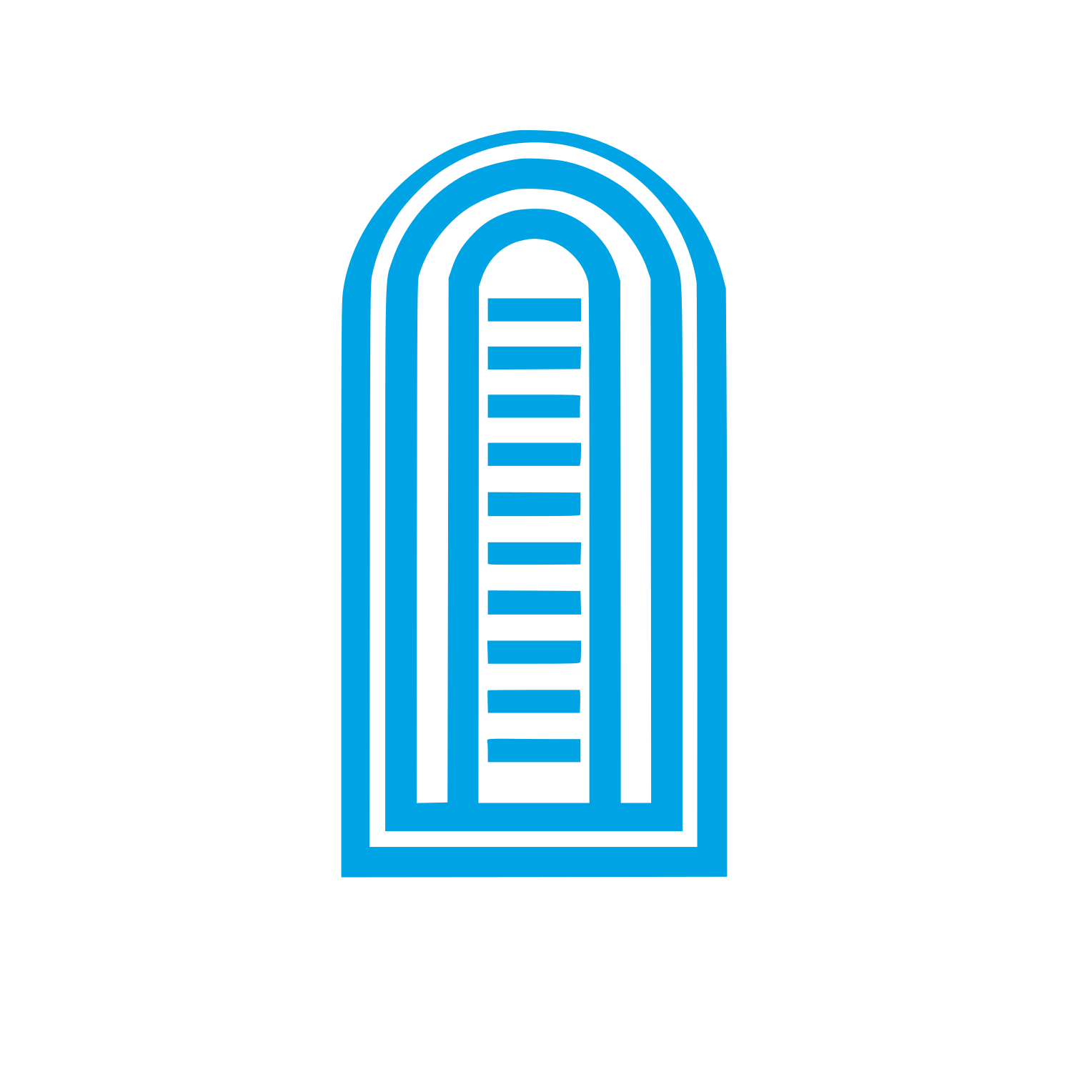Ladder Icon #00a3e4