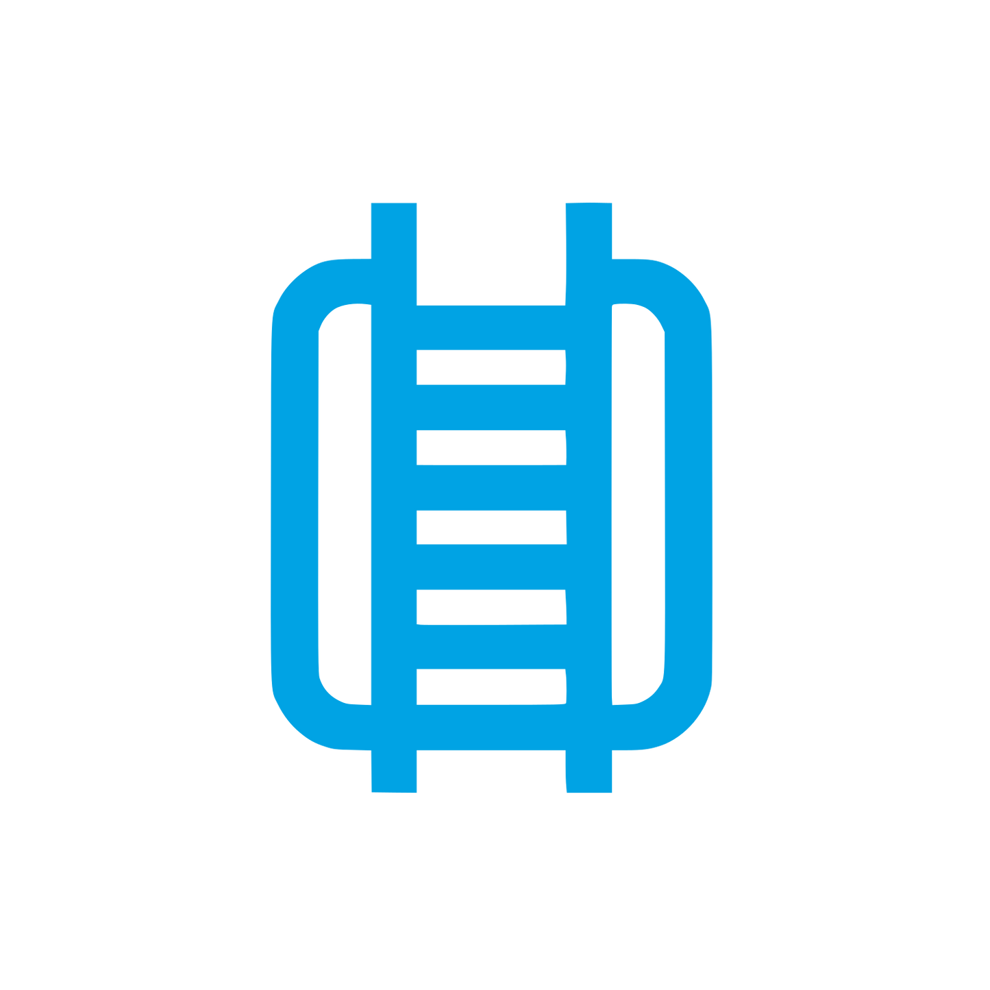 Ladder Logo #00a3e4