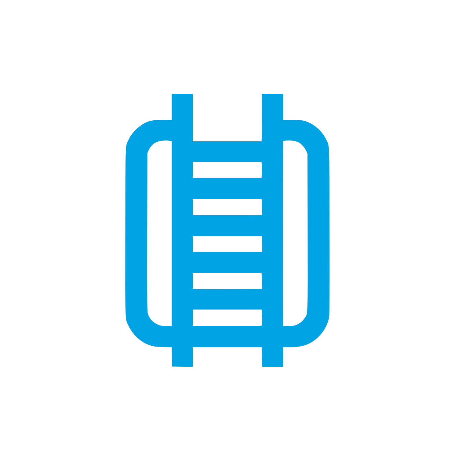 Ladder Logo #00a3e4