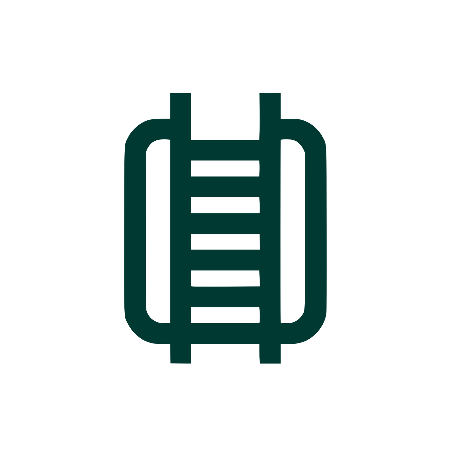 Ladder Logo #003932