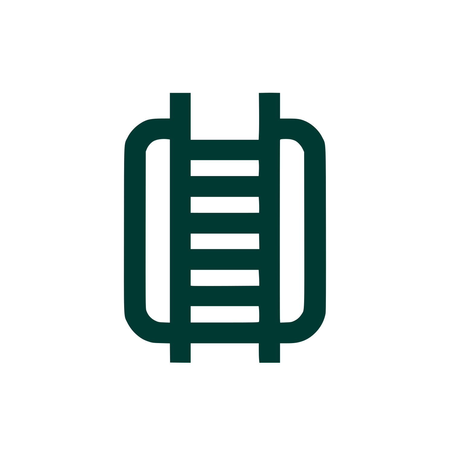 Ladder Logo #003932