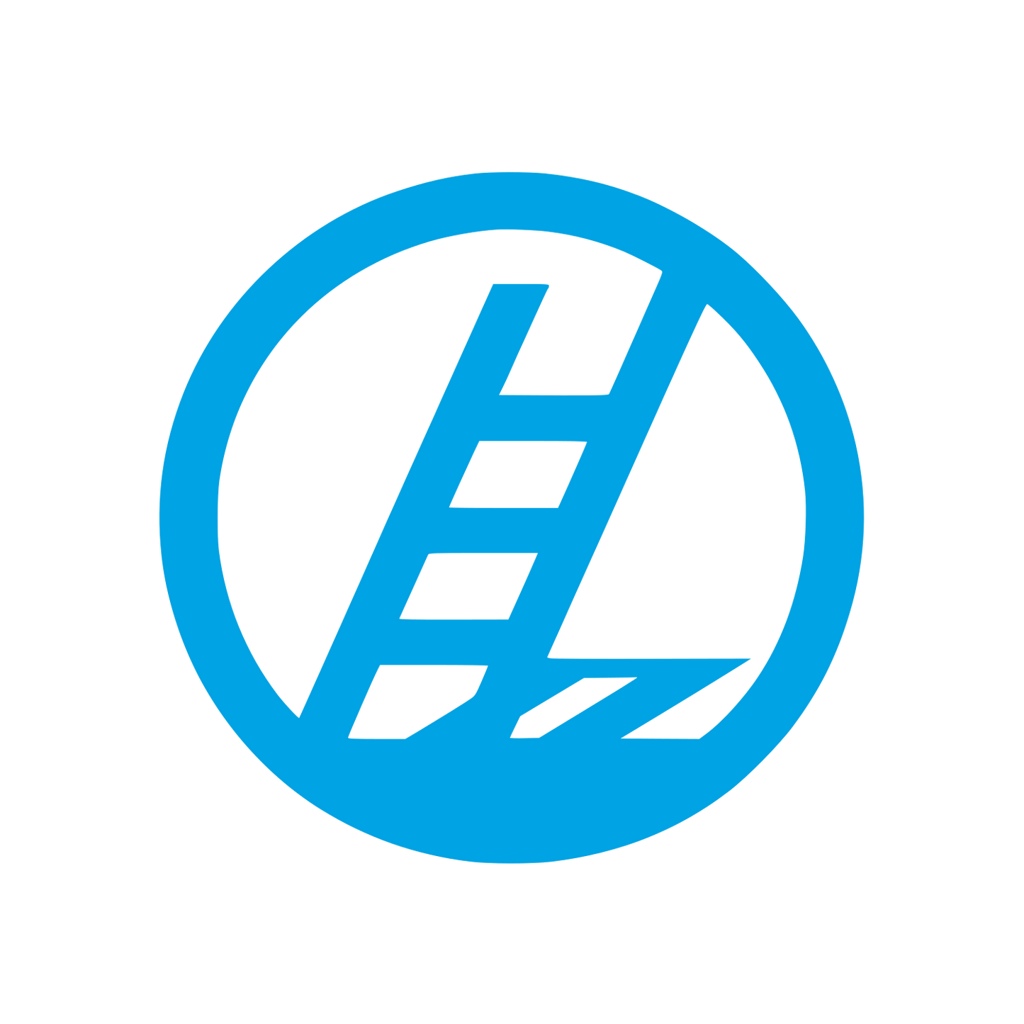 Ladder Logo #00a3e4