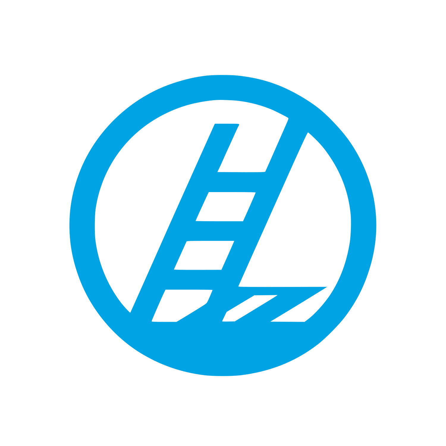 Ladder Logo #00a3e4