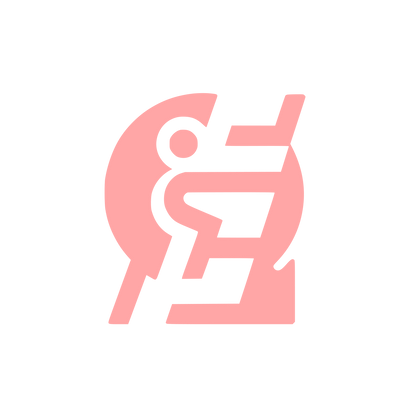 Ladder Person Logo #ffa6a6
