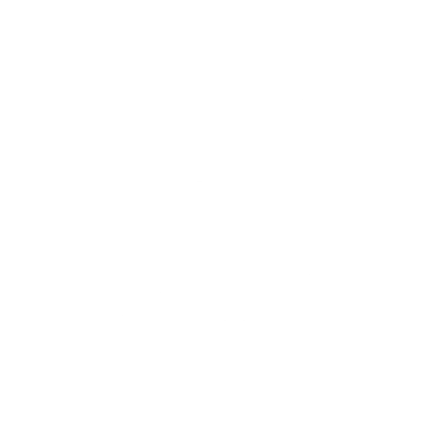 Ladder Person Logo #ffffff
