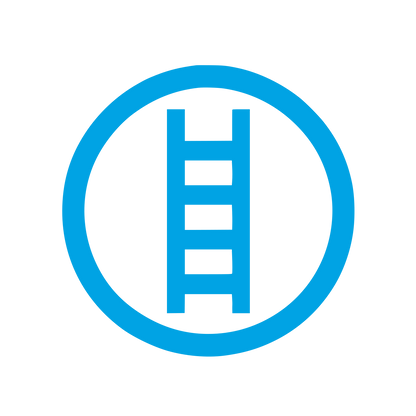Ladder Circle Logo #00a3e4