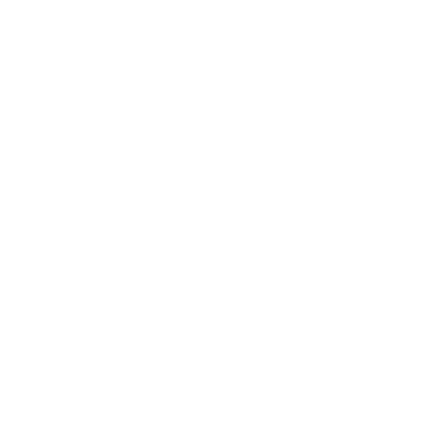 Ladder Circle Logo #ffffff