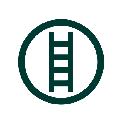 Ladder Circle Logo #003932