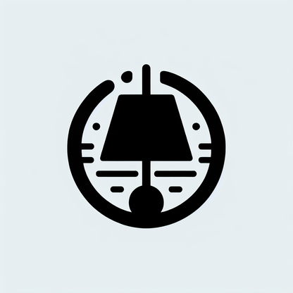 Abstract Lamp Logo