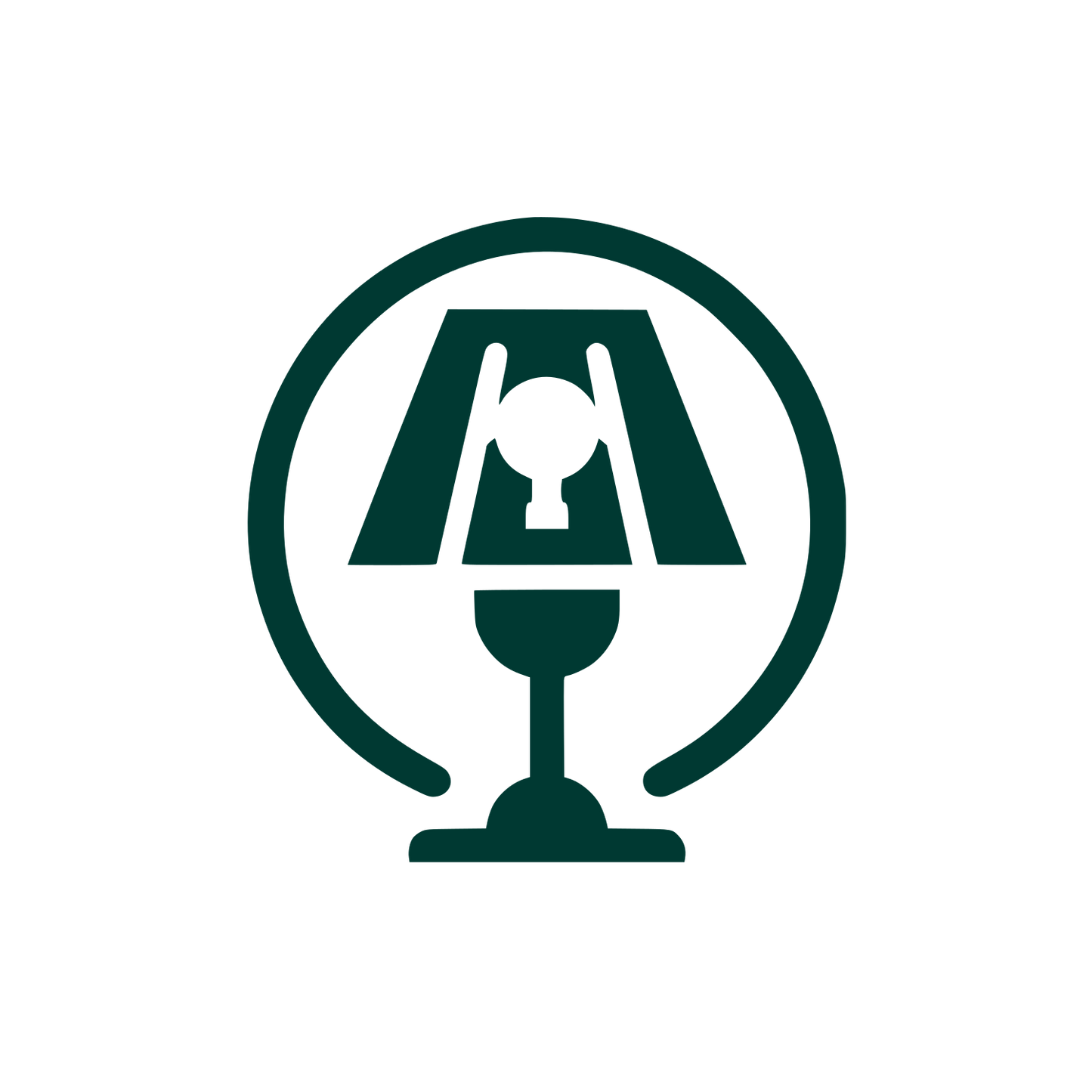 Table Lamp Logo #003932