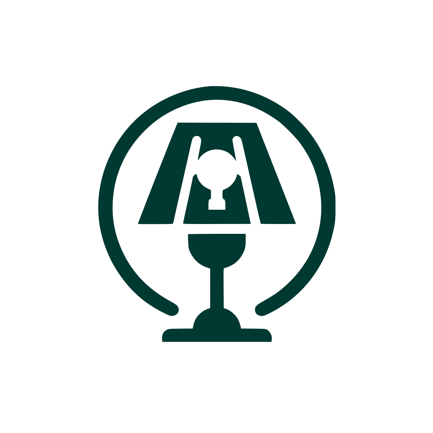 Table Lamp Logo #003932