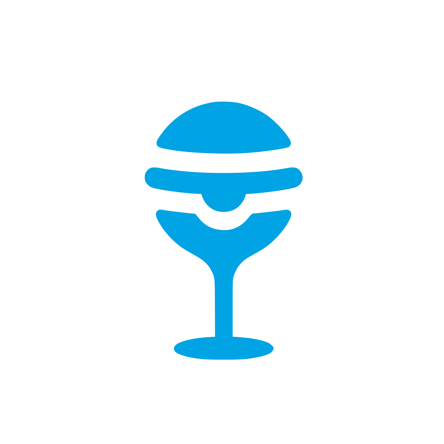 Lamp Glass Logo #00a3e4