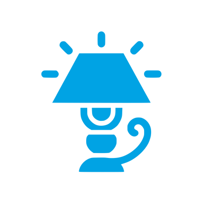 Desk Lamp Logo #00a3e4