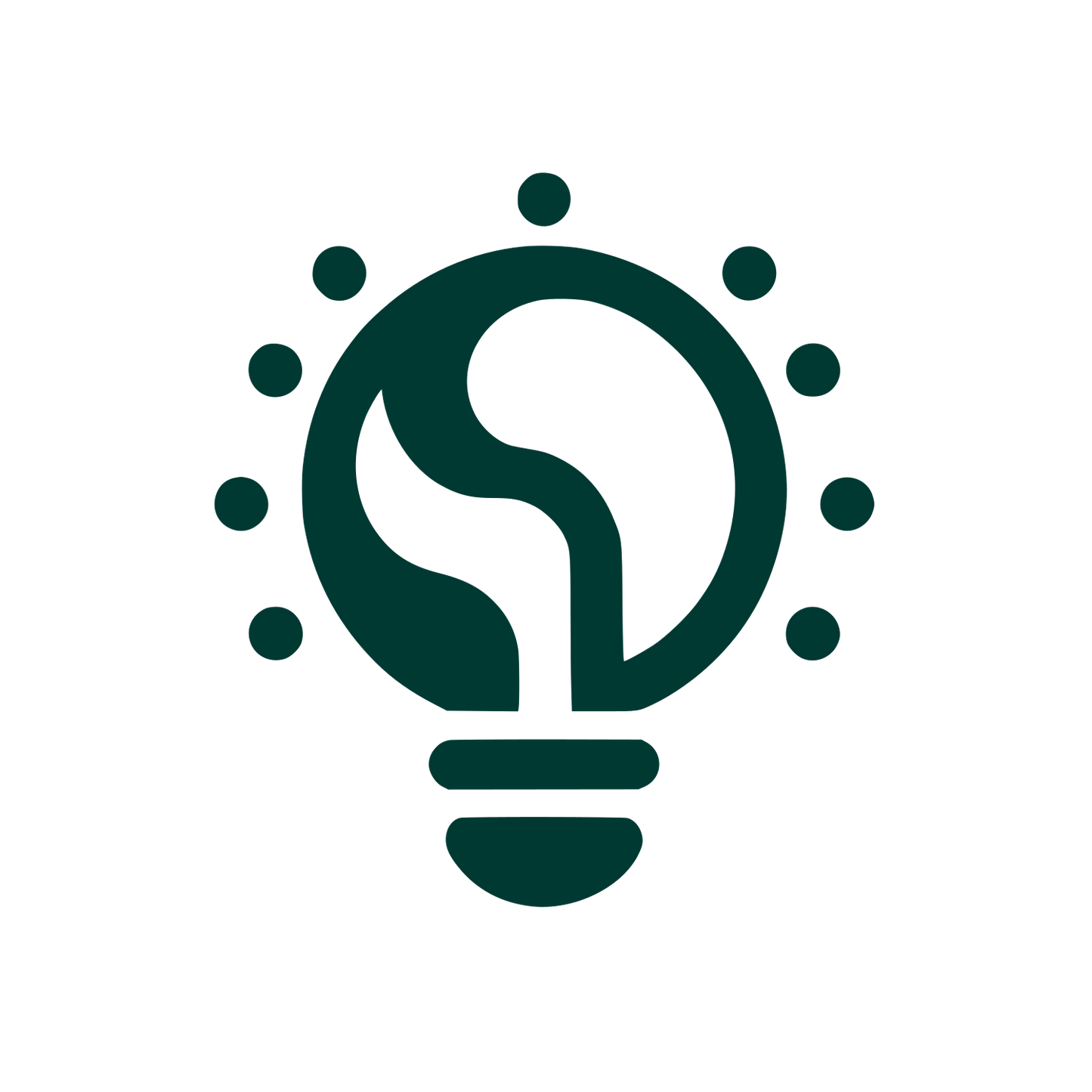 Lamp Idea Logo #003932