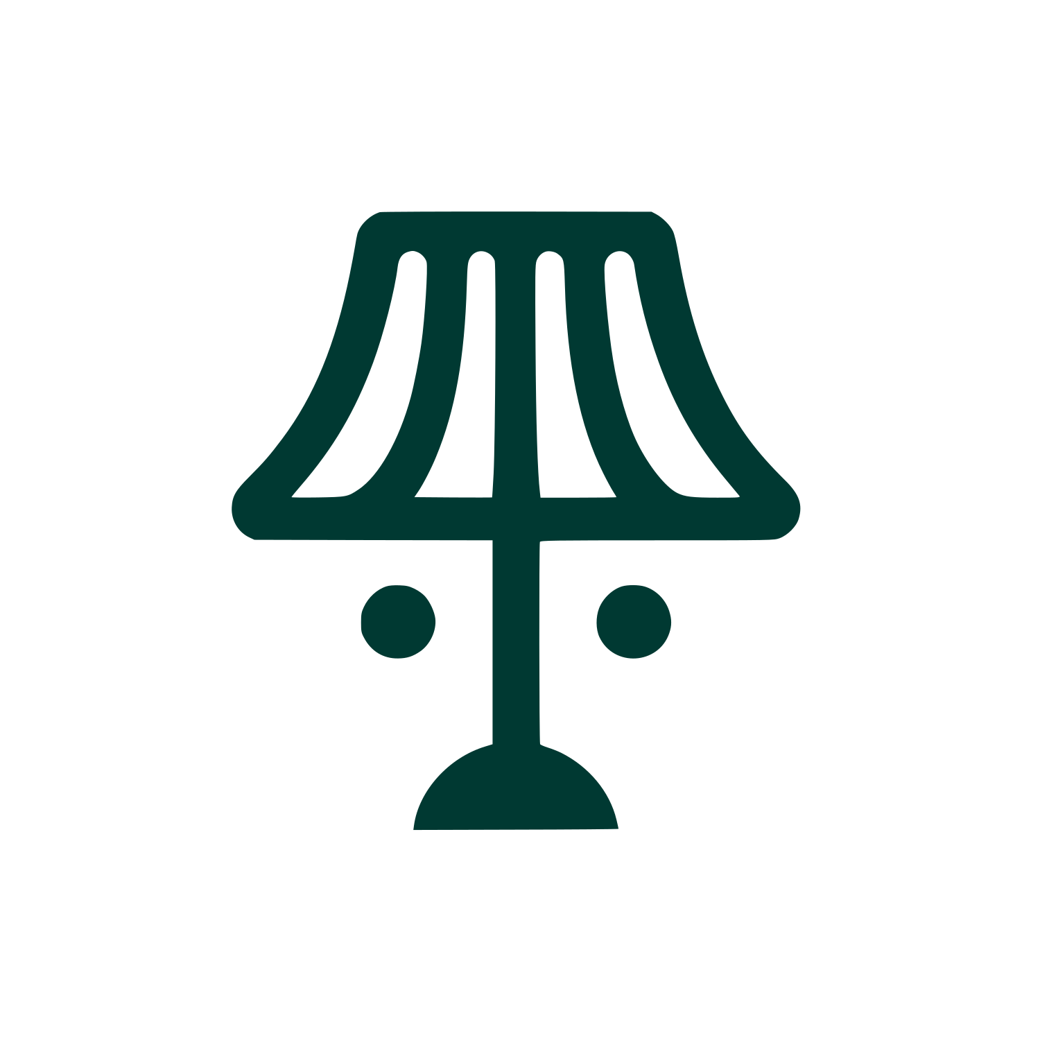 Lampshade Logo Design #003932