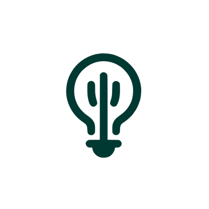 Bold Bulb Logo #003932