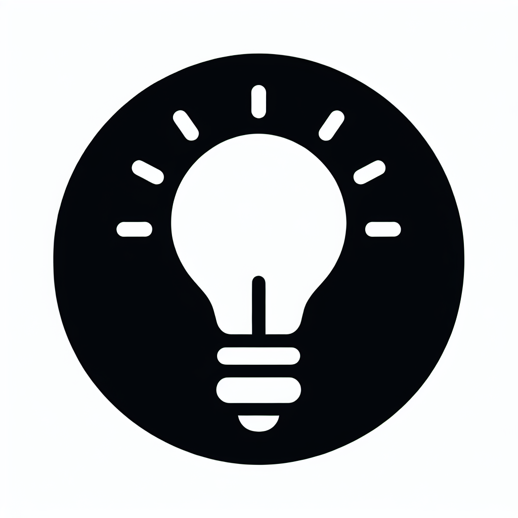 Lightbulb Idea Logo
