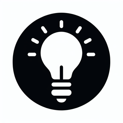 Lightbulb Idea Logo