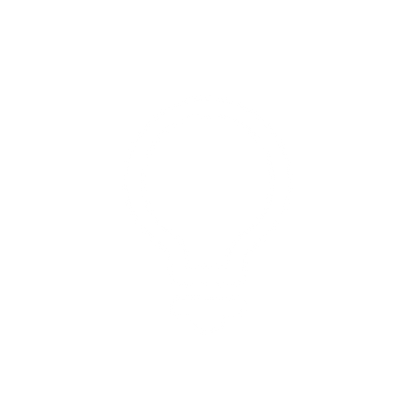 Simplified Light Bulb Logo #ffffff