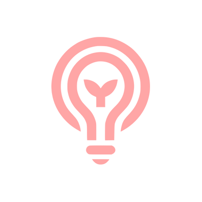 Eco-Friendly Idea Logo #ffa6a6