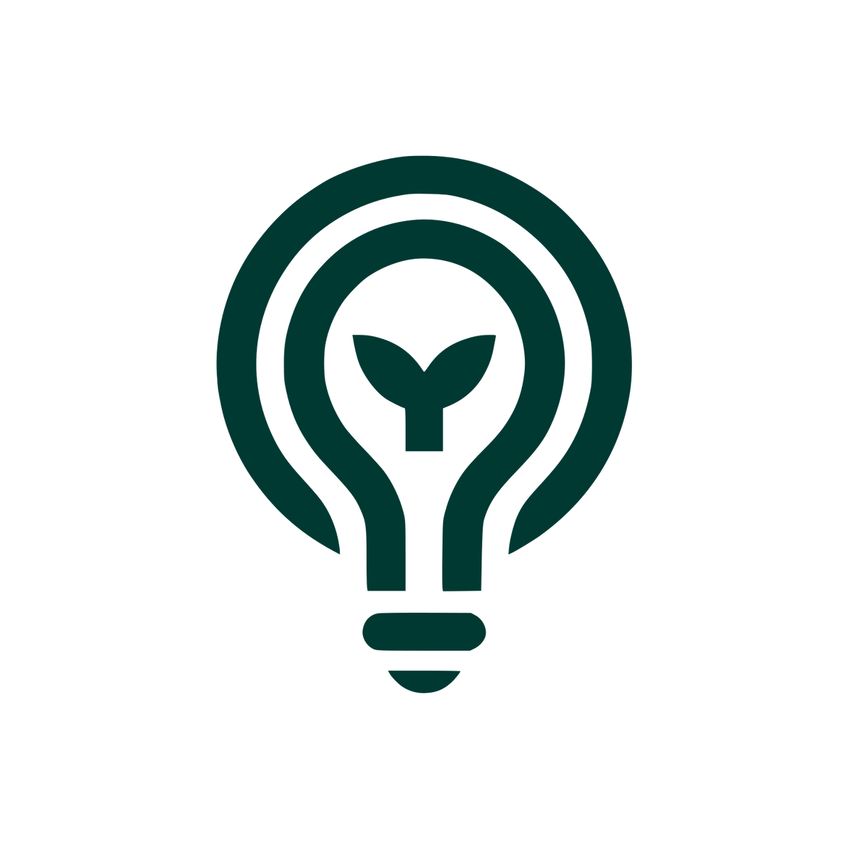 Eco-Friendly Idea Logo #003932