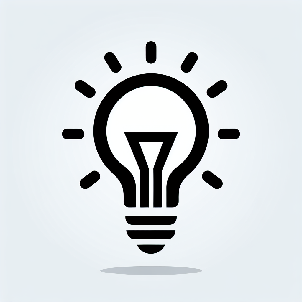 Idea Light Bulb Logo