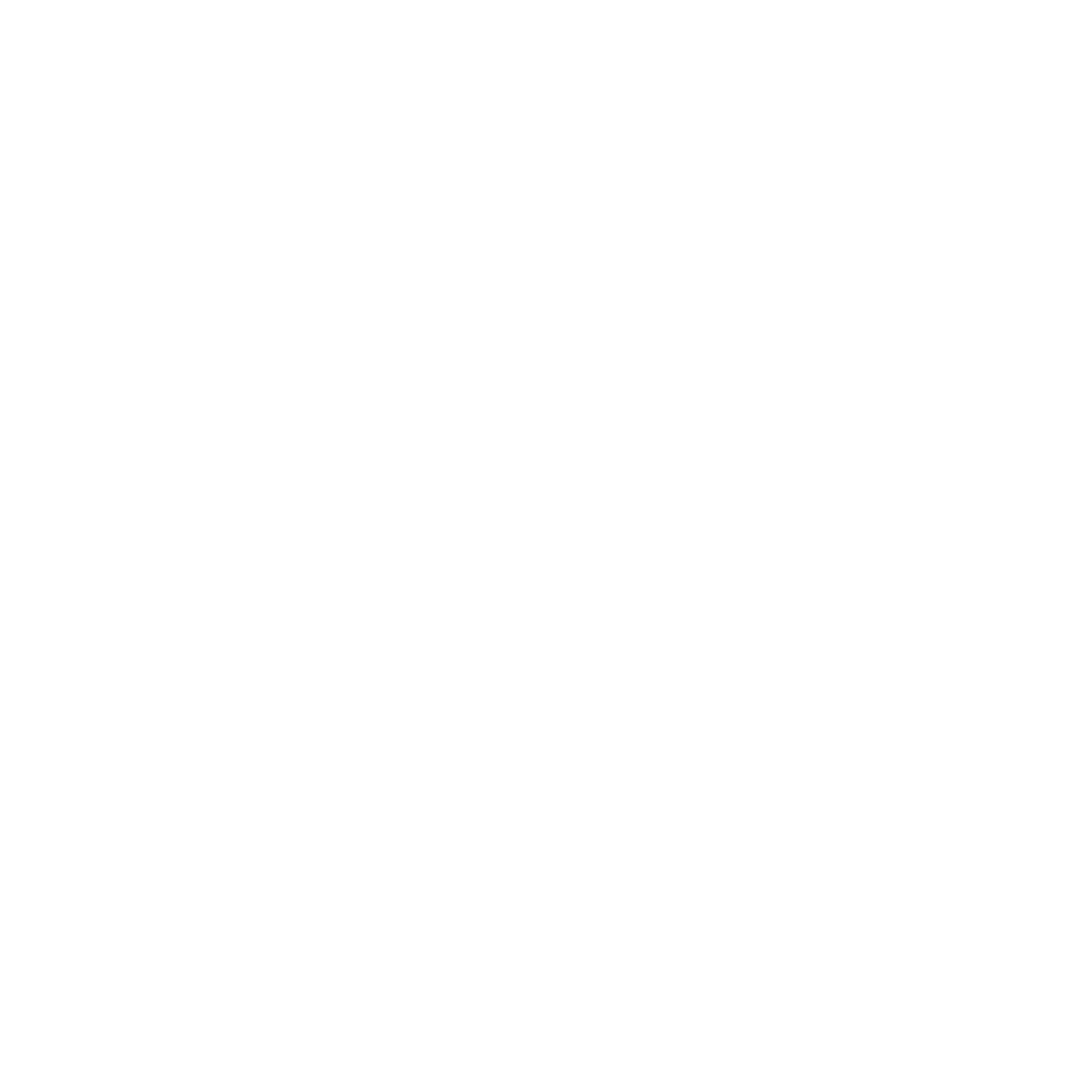 Idea Light Bulb Logo #ffffff