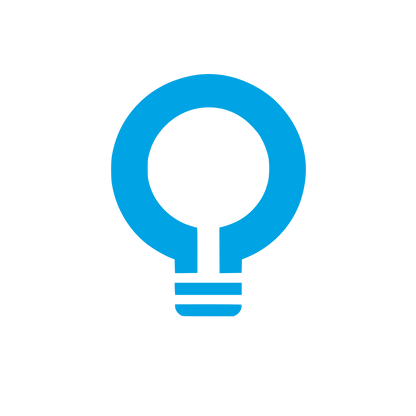Bulb Idea Logo #00a3e4