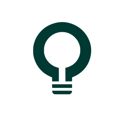 Bulb Idea Logo #003932
