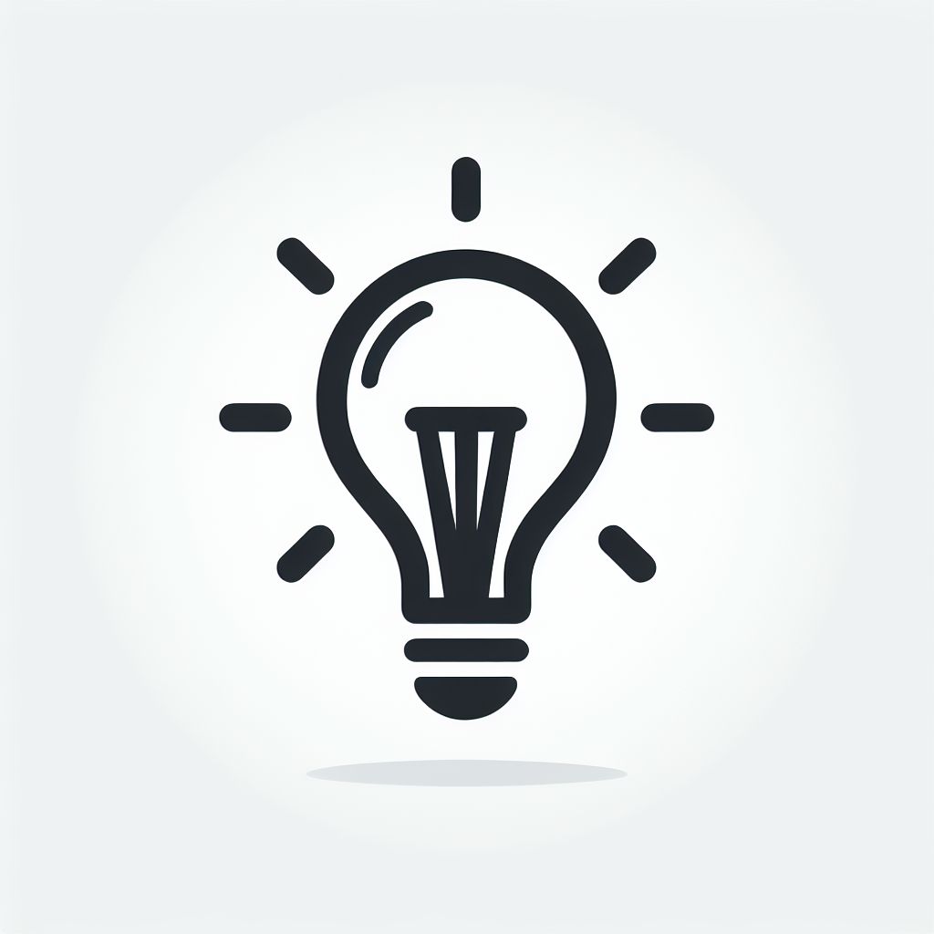 Lightbulb Idea Logo