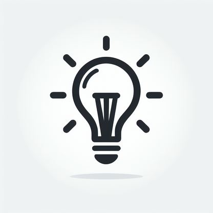 Lightbulb Idea Logo