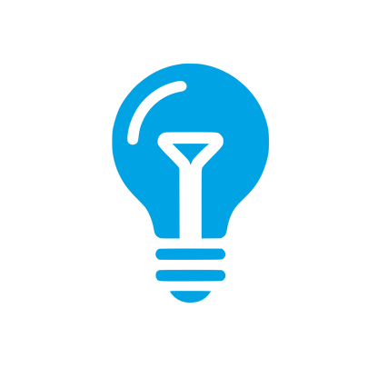 Light Bulb Logo #00a3e4