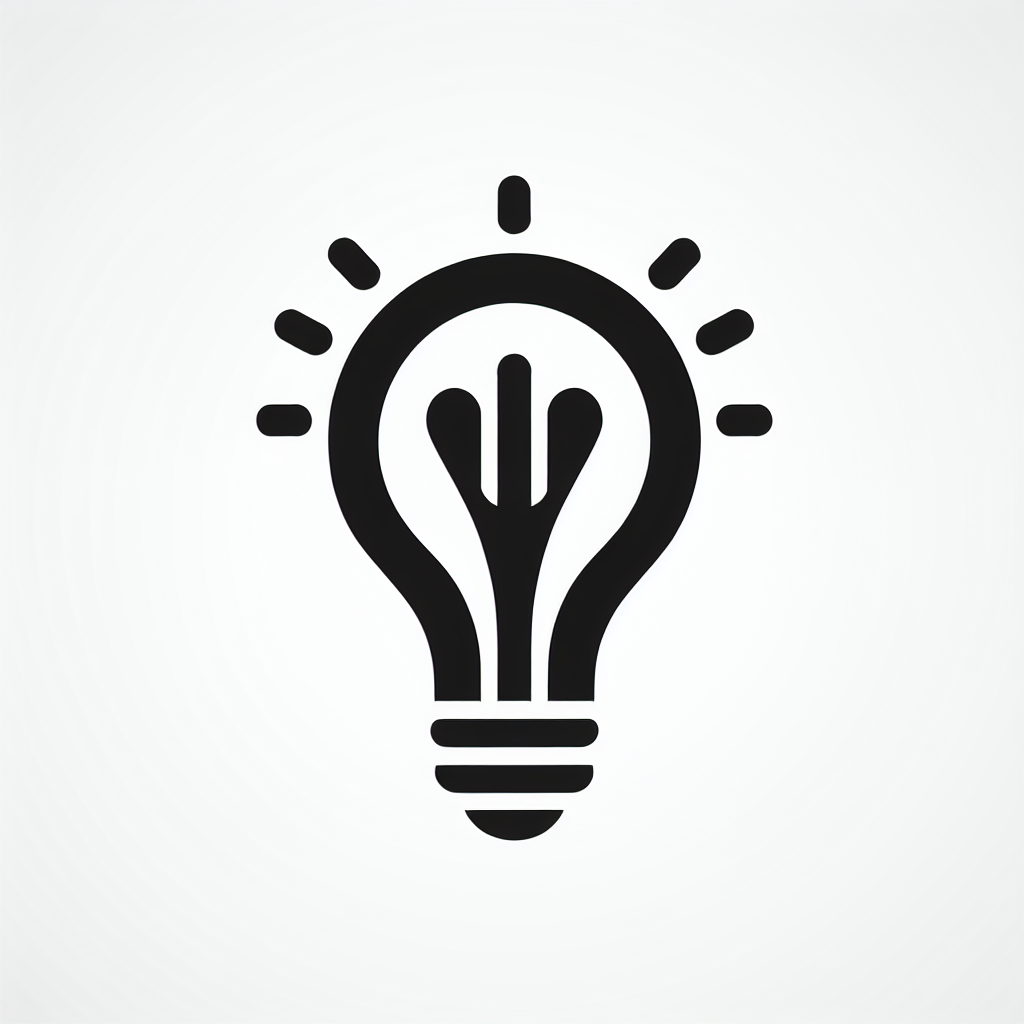 Idea Lightbulb Logo