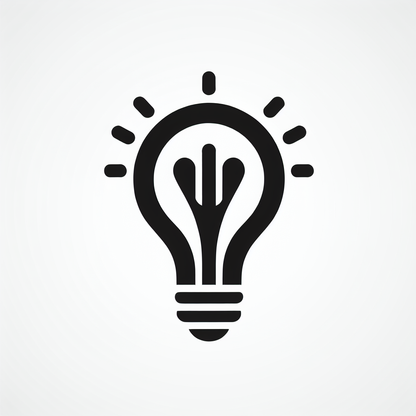 Idea Lightbulb Logo