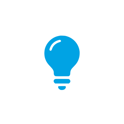 Light Bulb Logo #00a3e4
