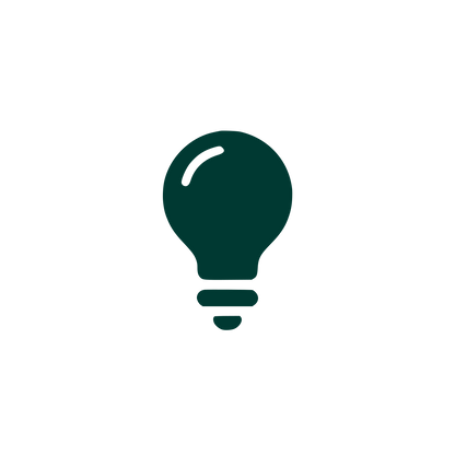 Light Bulb Logo #003932