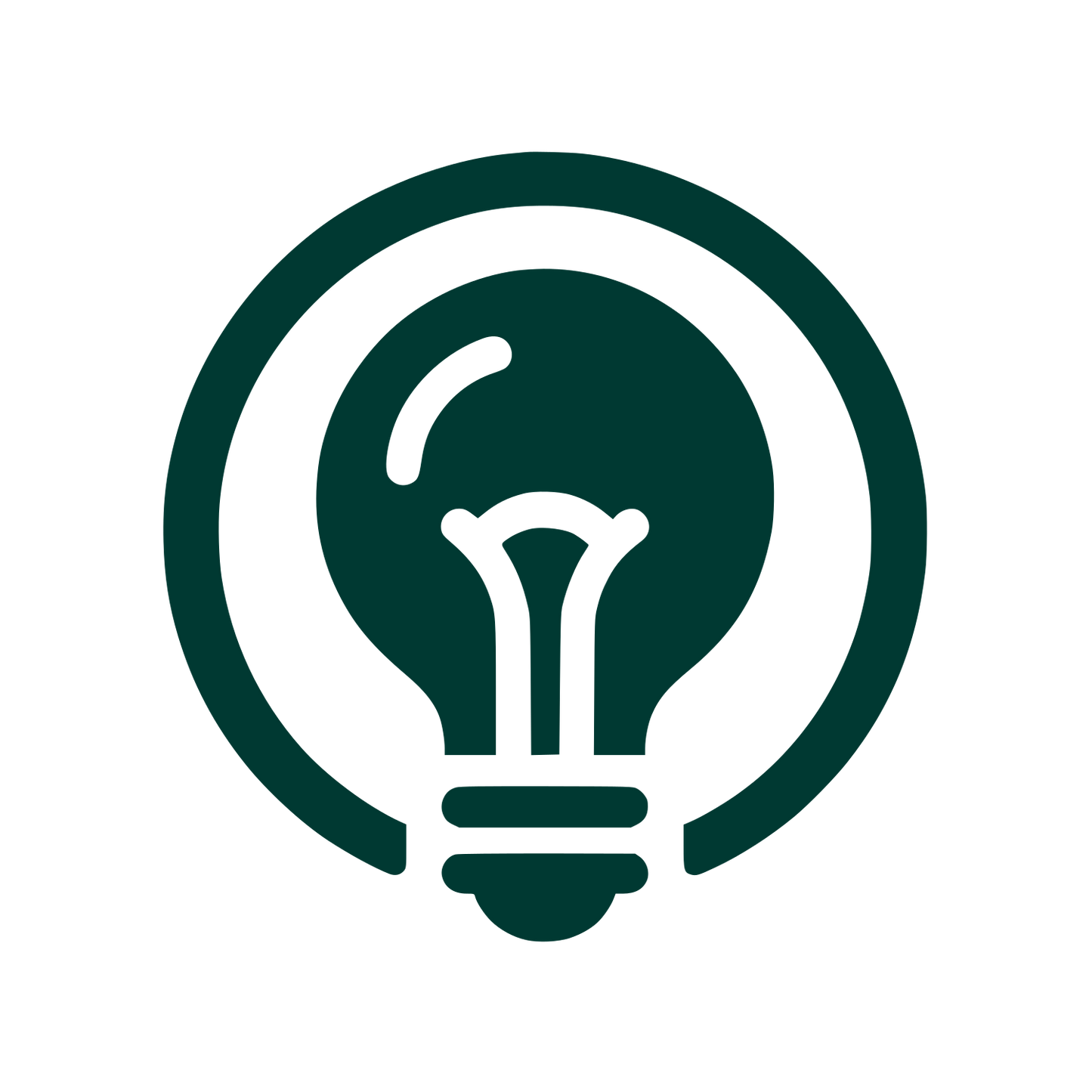 Illumination Bulb Logo #003932