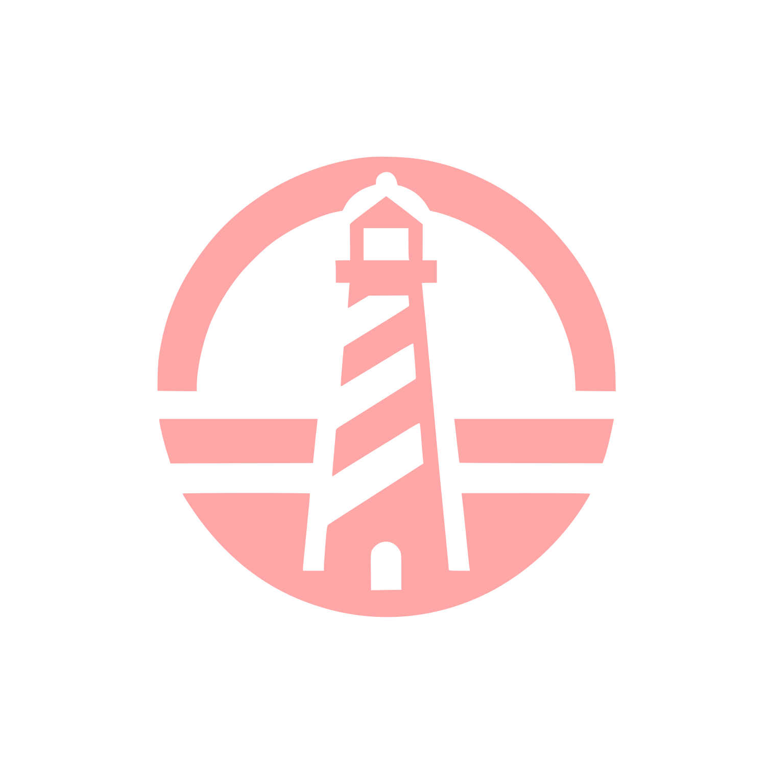 Lighthouse Service Logo #ffa6a6