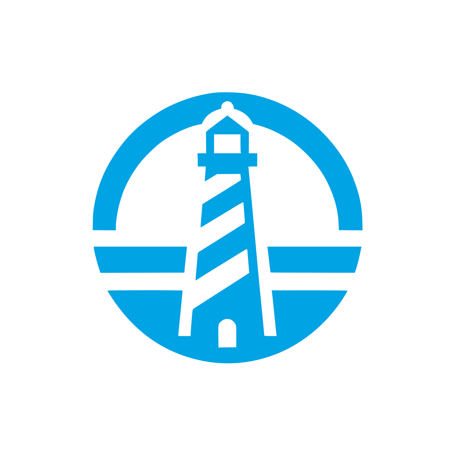 Lighthouse Service Logo #00a3e4