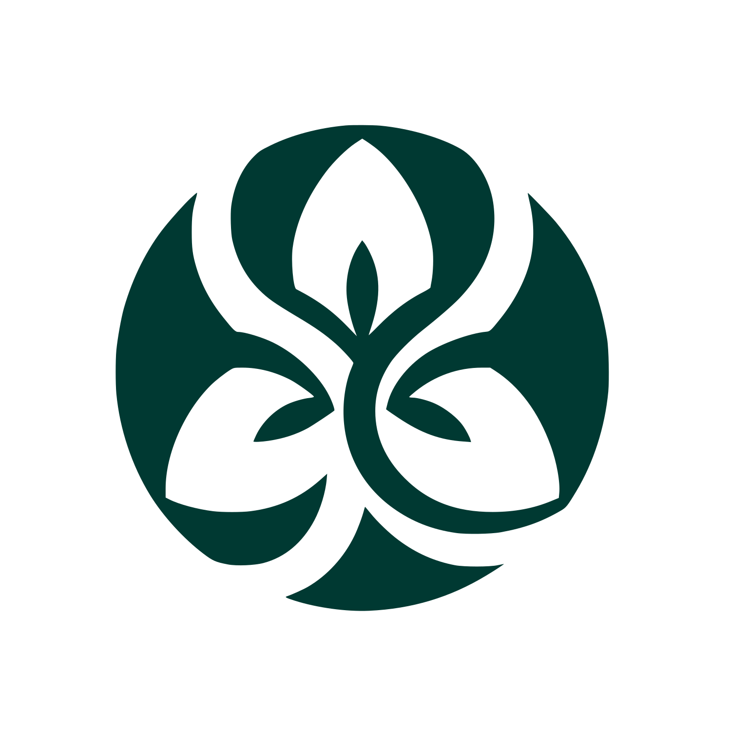 Lily Flower Logo #003932