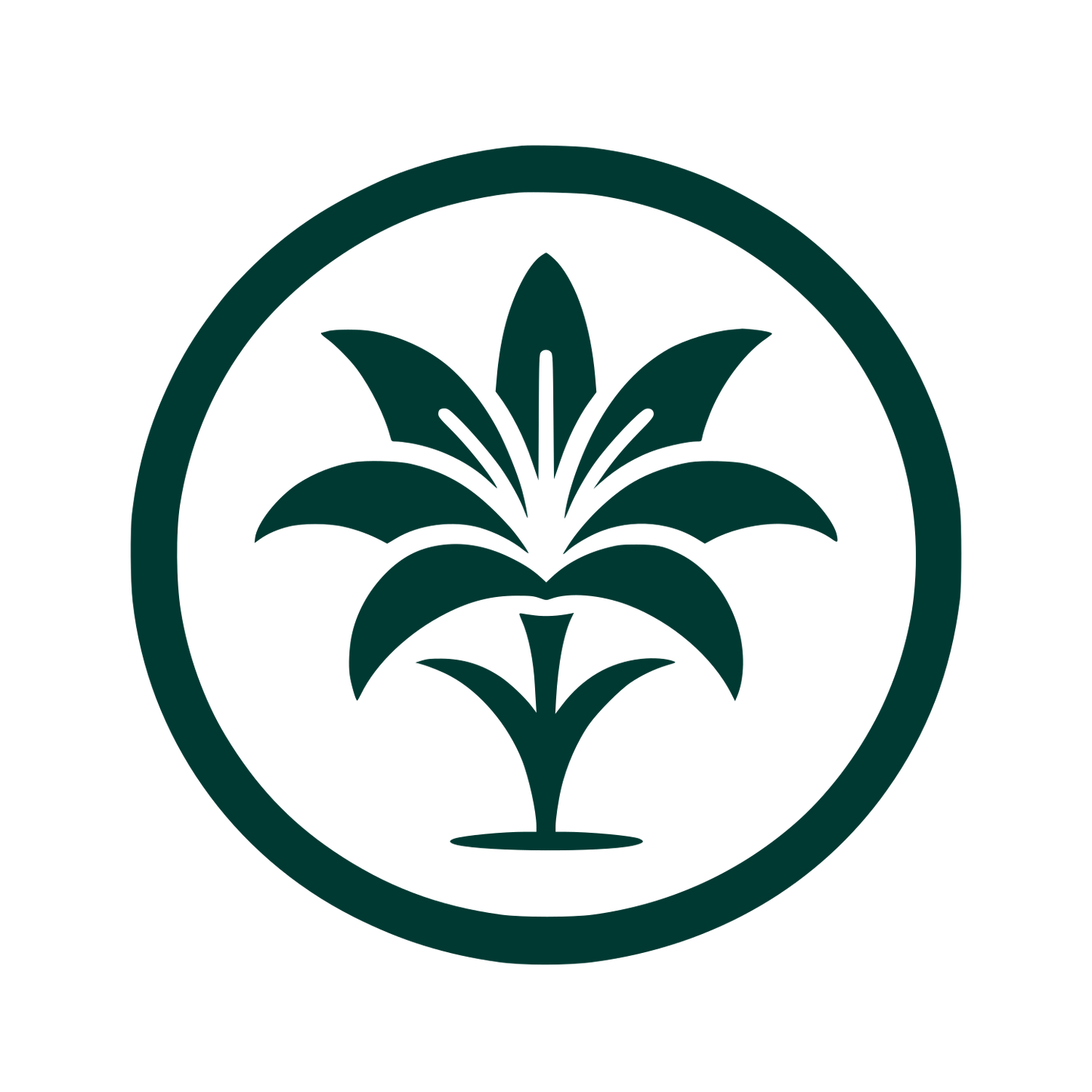 Lily Flower Logo #003932