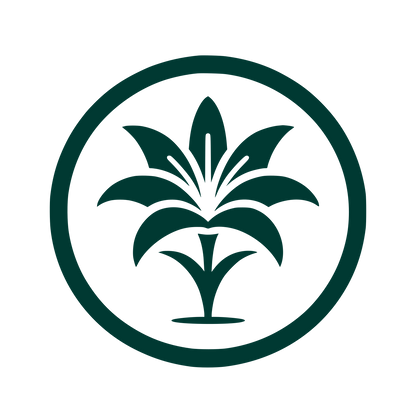 Lily Flower Logo #003932