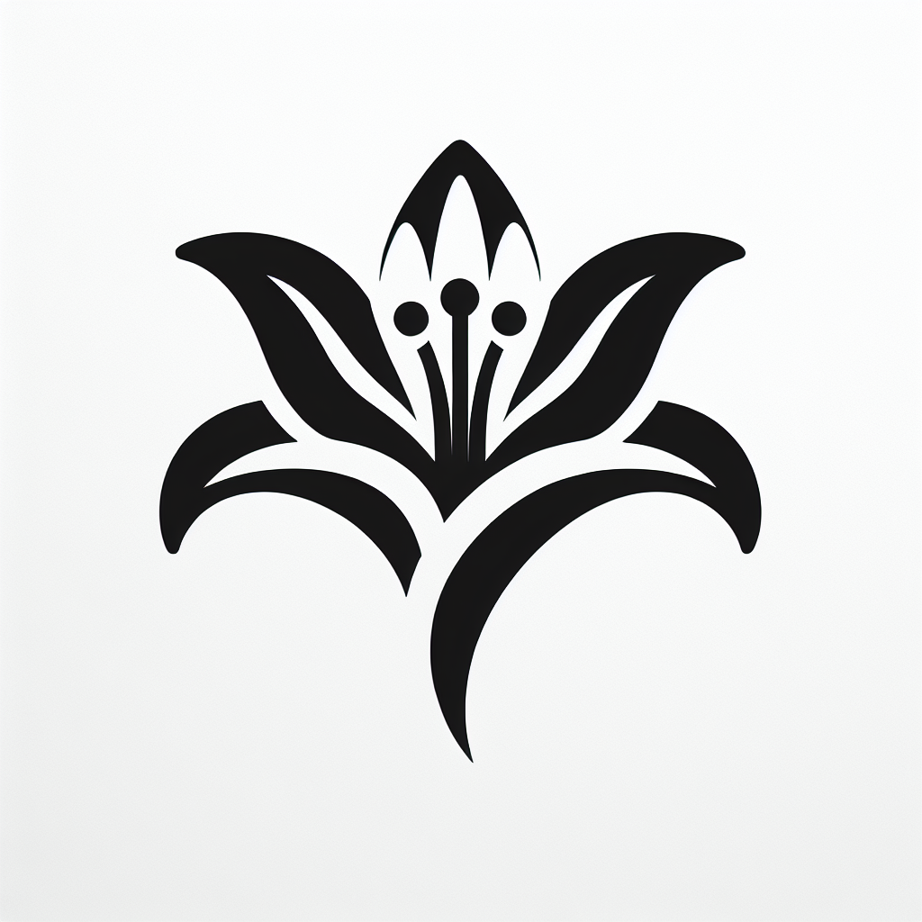 Floral Emblem Logo