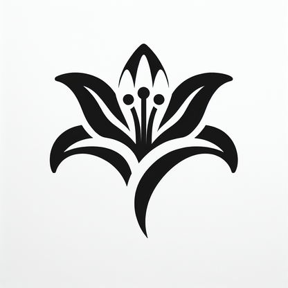 Floral Emblem Logo