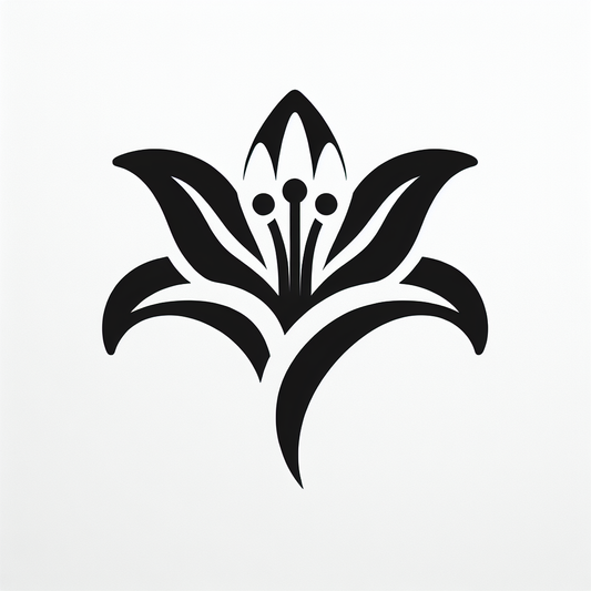 Floral Emblem Logo