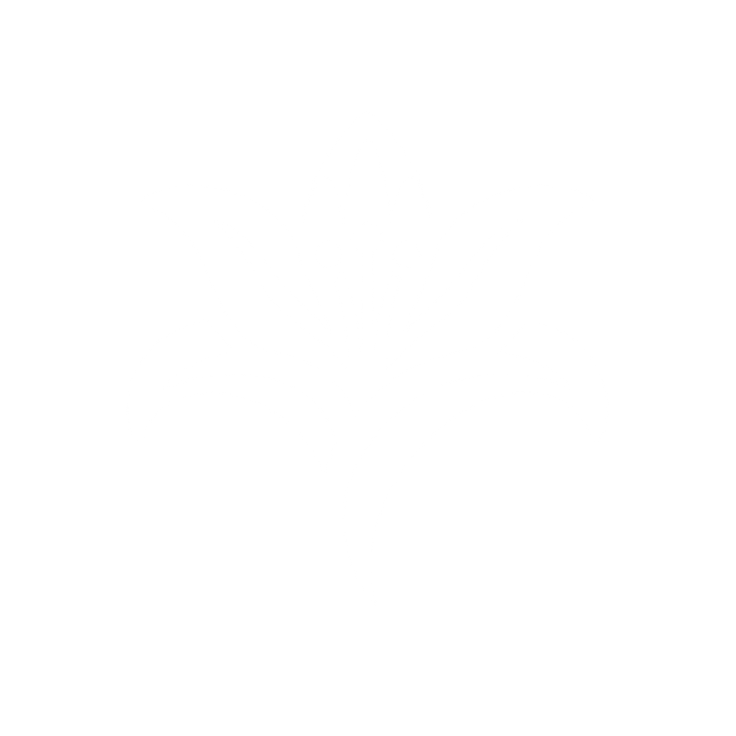 Floral Emblem Logo #ffffff