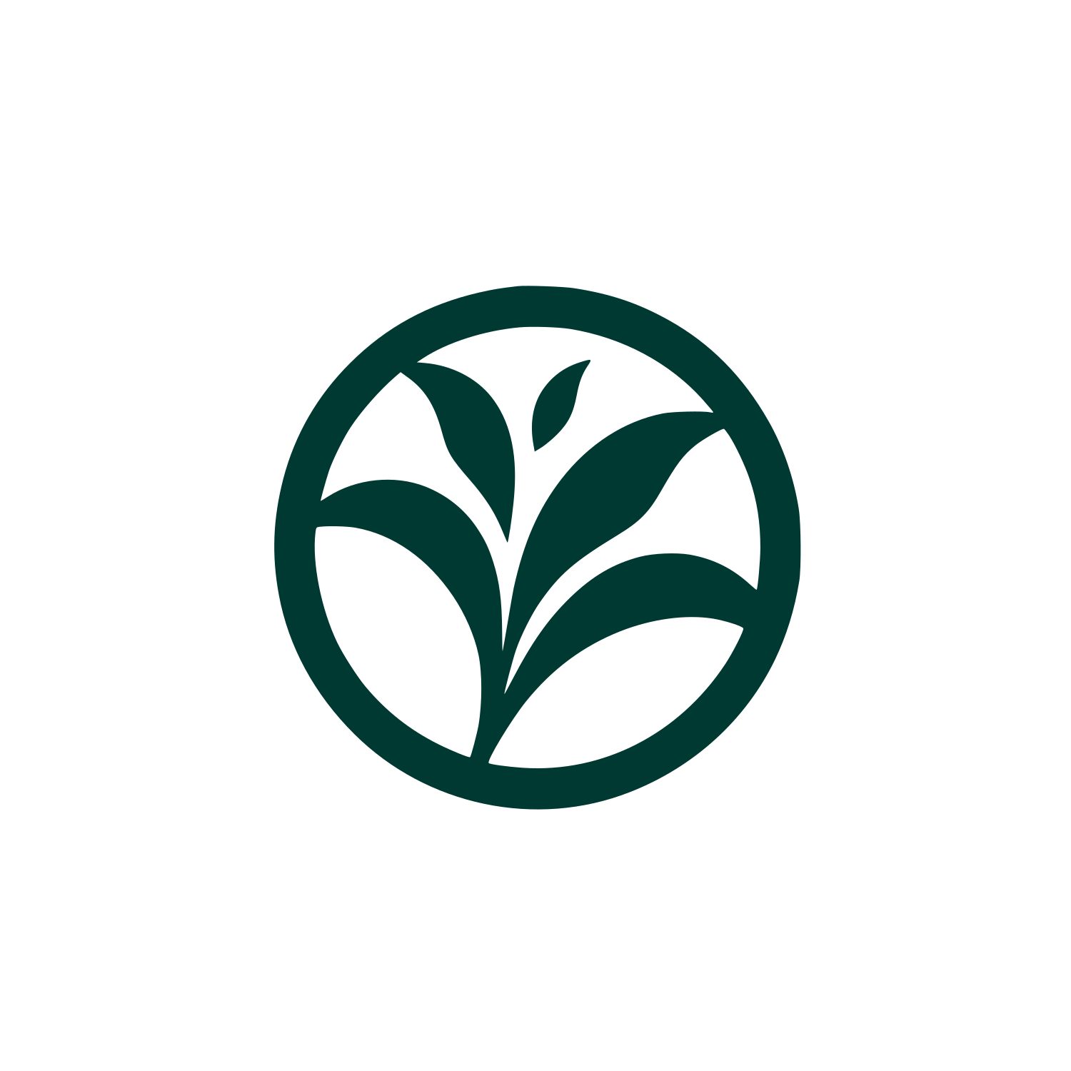 Natural Element Logo #003932