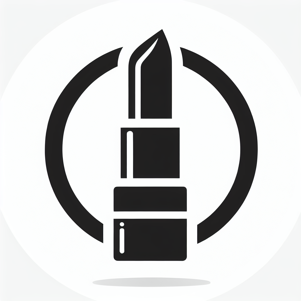 Lipstick Circular Logo