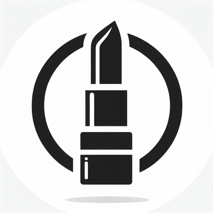 Lipstick Circular Logo