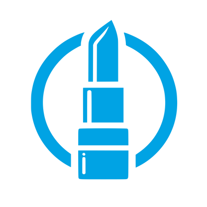 Lipstick Circular Logo #00a3e4